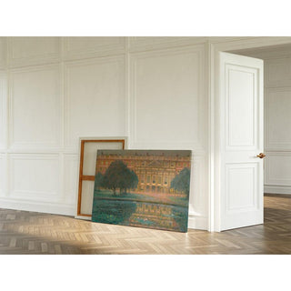 Le Palais, matin d'été Hampton Court - Henri Le Sidaner | Reproduction Tableau Décoration murale affiche copie