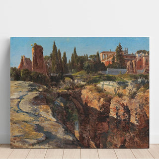Le Palatin à Rome - Edward Theodore Compton | Reproduction Tableau Décoration murale affiche copie