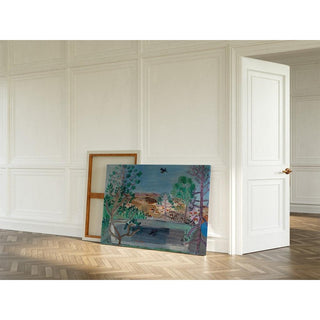 Le Réservoir à Golfe-Juan, à l'Oiseau - Raoul Dufy | Reproduction Tableau Décoration murale affiche copie