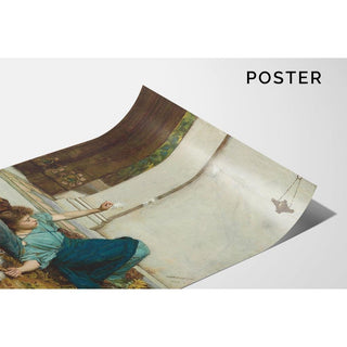 Le doux farniente - John William Waterhouse | Reproduction Tableau Décoration murale affiche copie
