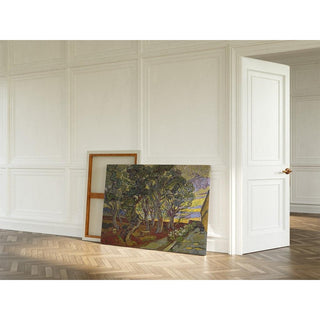 Le jardin de l'hôpital Saint-Paul - Vincent van Gogh | Reproduction Tableau Décoration murale affiche copie