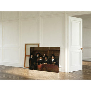 Les syndics de la guilde des drapiers - Rembrandt van Rijn | Reproduction Tableau Décoration murale affiche copie