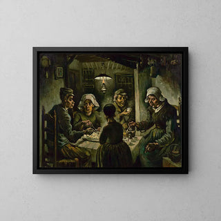 The Potato Eaters - Vincent Van Gogh | Art print Wall Decoration Painting Poster Copy
