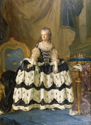 Lorens Pasch the Younger - The Dowager Queen Lovisa Ulrika of Sweden.webp