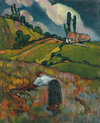 Louis Roy - Paysanne la moisson.webp