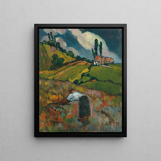 Louis Roy - Paysanne la moisson.webp