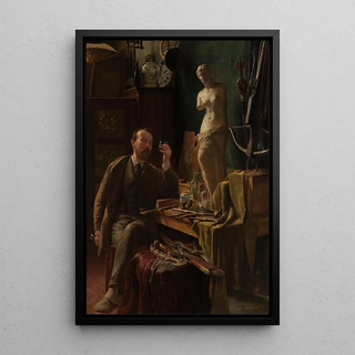 Louis Van Engelen - Self Portrait in Studio.webp