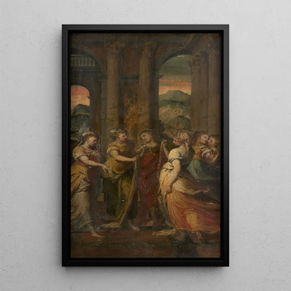 Luca Cambiaso - Achilles and the daughters of Lycomedes.webp