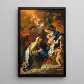 Luca Giordano - The Holy Family With Saints Anne And Joachim.webp