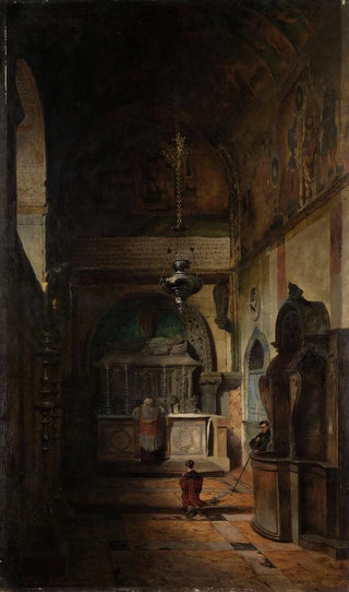 Ludwig Dittweiler - Blick in die Kapelle Sant Isidro in Venedig.webp