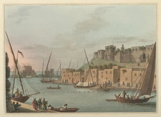 Luigi Mayer - Castle in the Island of Tortosa.webp