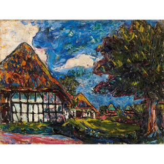 Maisons de Fehmarn - Ernst Ludwig Kirchner