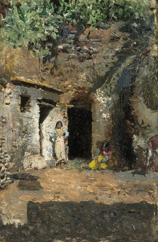 Mariano Fortuny Marsal - Gypsy CavesGranada.webp