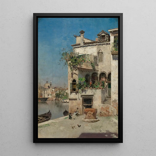 Martin Rico y Ortega - A Quiet Afternoon In Venice.webp