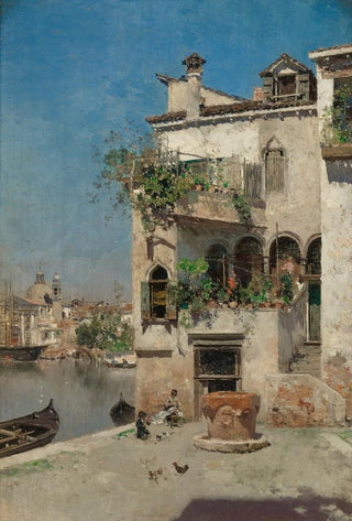 Martin Rico y Ortega - A Quiet Afternoon In Venice.webp