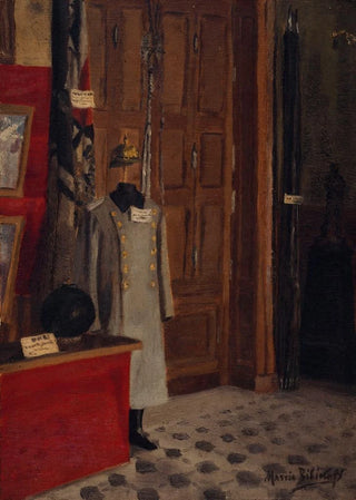 Massia Bibikoff - Salle du muse du costume aux Invalides uniforme allemand.webp