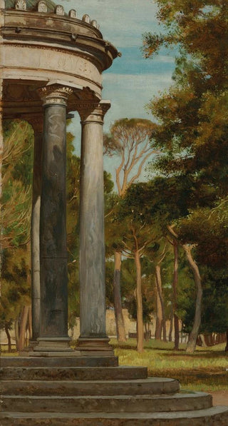 Mathew Ridley Corbet - Temple in the Borghese Gardens Rome.webp