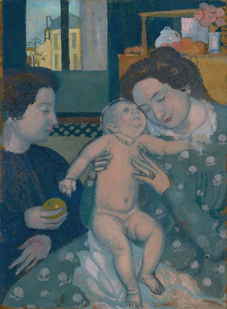 Maurice Denis - Enfant nu Maternit la pomme.webp