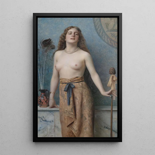 Max Nonnenbruch - Young bacchante with thrysos staff.webp