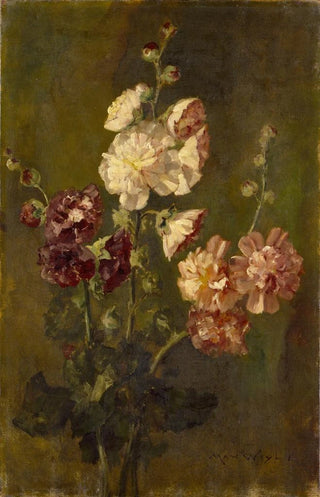 Max Weyl - Hollyhocks.webp