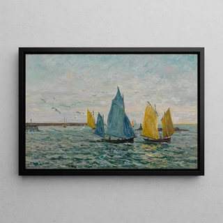 Maxime Maufra - Le Rentre des bateaux crevettiers Le Croisic.webp