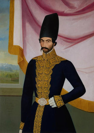 Mirza Abolhassan Khan Ghaffari - Jalal alDin Mirza son of FathAli Shah Qajar.webp