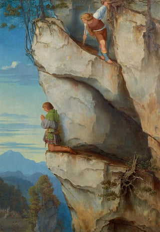 Moritz von Schwind - Kaiser Maximilian I in der Martinswand.webp