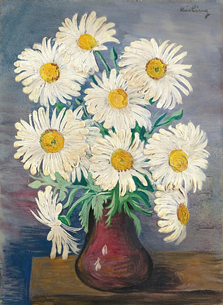 Mose Kisling - Bouquet de marguerites.webp