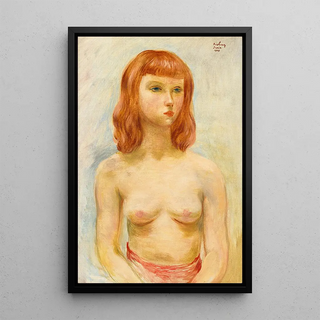 Mose Kisling - Jeune femme blonde.webp