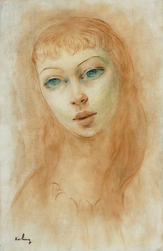 Mose Kisling - Portrait de femme.webp