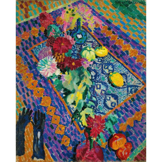 Nature Morte aux Gants - Robert Delaunay | Reproduction Tableau Décoration murale affiche copie