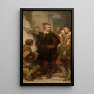 Nicaise De Keyser - The Painter Denys Calvaert in Bologna.webp