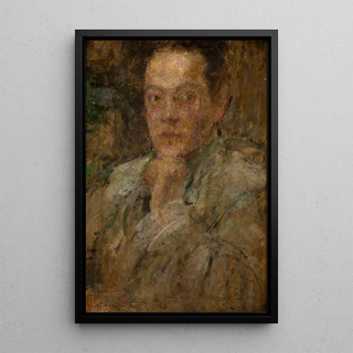 Olga Boznanska - Portrait of Sculptor Stefan Zbigniewicz.webp