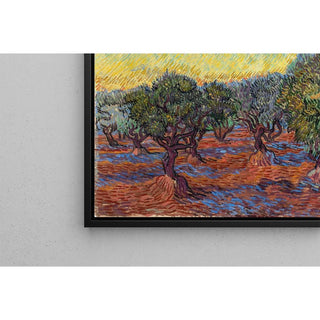 Oliveraie, Saint-Rémy - Vincent van Gogh | Reproduction Tableau Décoration murale affiche copie
