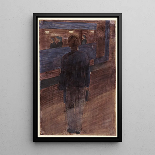 Otto MeyerAmden - Jngling vor Strassenbahn.webp