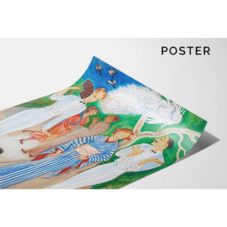 Paons - Nils Dardel | Reproduction Tableau Décoration murale affiche copie