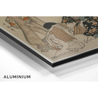 Parodie d'une scène de carrosse impérial - Kitagawa Utamaro | Reproduction Tableau Décoration murale affiche copie