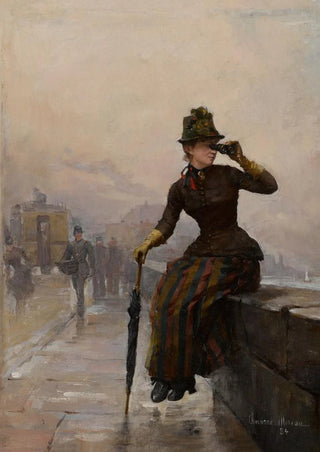 Paul Charles ChocarneMoreau - Looking Across the Seine.webp