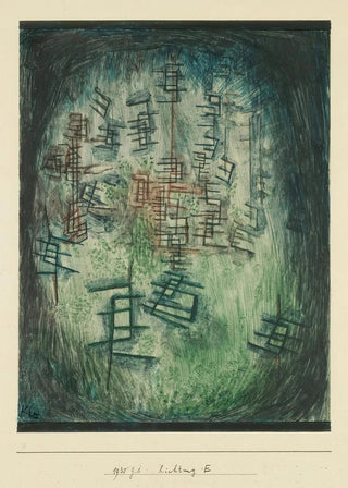 Paul Klee - Lichtung E Clearing E.webp