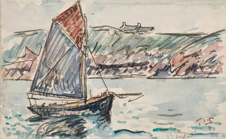 Paul Signac - Conquet Voilier.webp