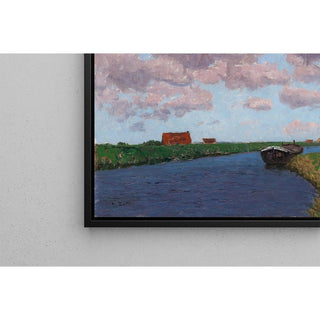 Paysage Belge - Alfred Zoff | Reproduction Tableau Décoration murale affiche copie