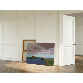 Paysage Belge - Alfred Zoff | Reproduction Tableau Décoration murale affiche copie