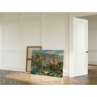 Paysage aux mimosas - Pierre-Auguste Renoir | Reproduction Tableau Décoration murale affiche copie