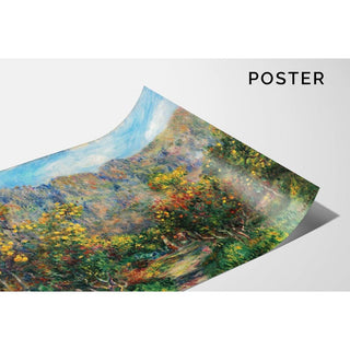 Paysage aux mimosas - Pierre-Auguste Renoir | Reproduction Tableau Décoration murale affiche copie