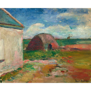 Paysage de Bretagne - Henri Matisse | Reproduction Tableau Décoration murale affiche copie