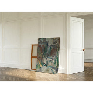 Paysage de Laon - Robert Delaunay | Reproduction Tableau Décoration murale affiche copie