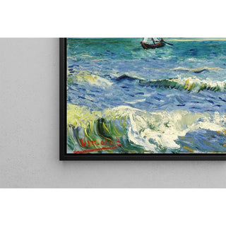 Paysage marin près des Saintes-Maries-de-la-Mer - Vincent Van Gogh | Reproduction Tableau Décoration murale affiche copie