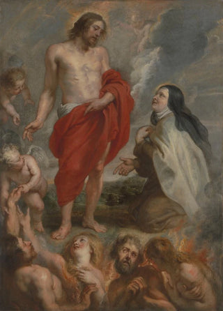 Peter Paul Rubens - Saint Teresa of vila Interceding for Bernardino de Mendoza in Purgatory.webp
