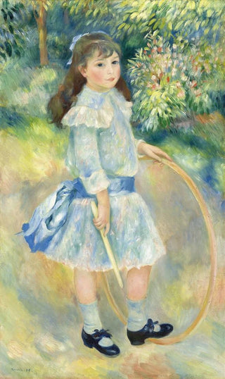 PierreAuguste Renoir - Girl with a Hoop.webp
