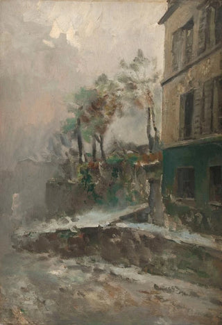Pierre Jacques Pelletier - Rue de Montmartre sous la neige.webp